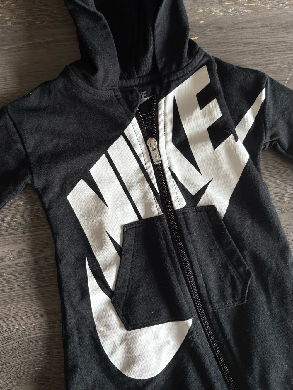Black Nike Baby Onesie 3-6 Months